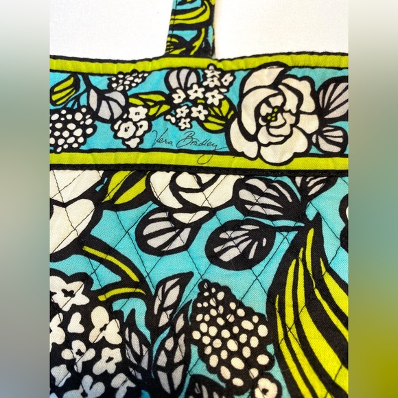 TOTE + Wallet Vera Bradley Floral 12” x 16” x 4.5” - Picture 3 of 14